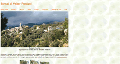 Desktop Screenshot of fredianibonsai.it